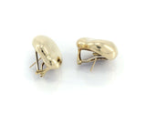 Tiffany & Co. Elsa Peretti 18k Yellow Gold Large Bean Clip-On Earrings - simonbjewels.co