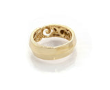 JOHN HARDY 18K Yellow Gold Ring Classic Chain Keris Dagger Band Ring RET $2800 - simonbjewels.co